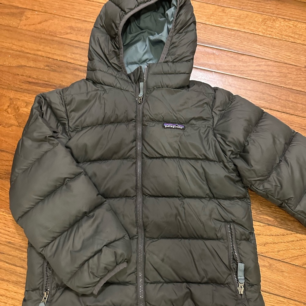 Kids Patagonia Quilted Jacket in Black